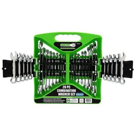 GRIP-ON 28Pc Combo Wrench Set 89364